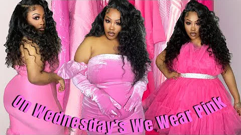 On Wednesday's We Wear Pink|Fashion Nova Curve Try...