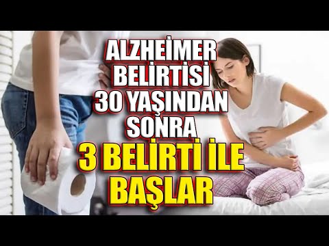 Alzheimer Belirtisi 30 Yaşından Sonra 3 Belirti İle Başlar