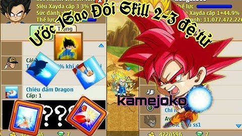 [Ngọc Rồng Online] - Ước 1sao đổi skill 2-3 đệ tử ( ngàn năm có 1 lần)