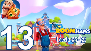 Roomscapes Gameplay Walkthrough Part 13 - Study: Levels 65-69 (iOS, Android)
