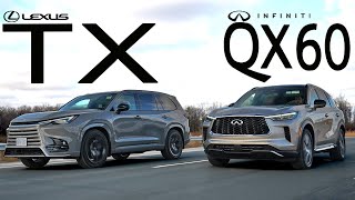 Is the Lexus TX500h Really $30k Better Than the Infiniti QX60 Autograph? Let's Find Out!