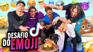 DESAFIO DO EMOJI com MÚSICAS DO TIK TOK! Com ERICK CLEPTON e JULIANO CORAÇÃO