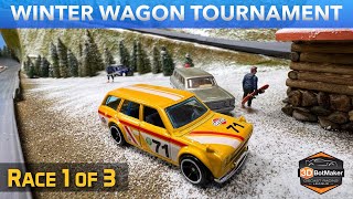 Torneo de Carretas de Invierno (Carrera 1 de 3) Carreras de Descenso de Coches Diecast screenshot 4