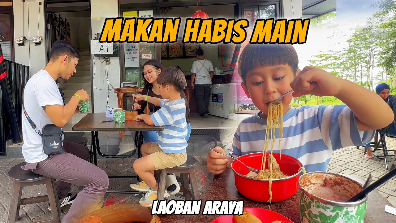 Habis Main di Kinville, Makan Enak di Laoban Araya