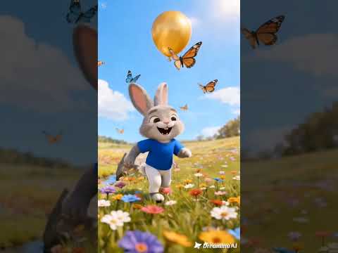 مغامرة المنطاد الذهبي NexaBunny AI يركض لتحقيق حلمه انيميشن أرنب 