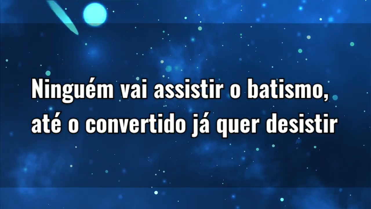Batismo no Poço Play-back (CCB Hinos)