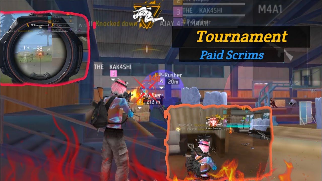 Tournament highlight | Paid Scrims | IGL + BOMBER | #freefireindiatournament #esport #paidscrims 