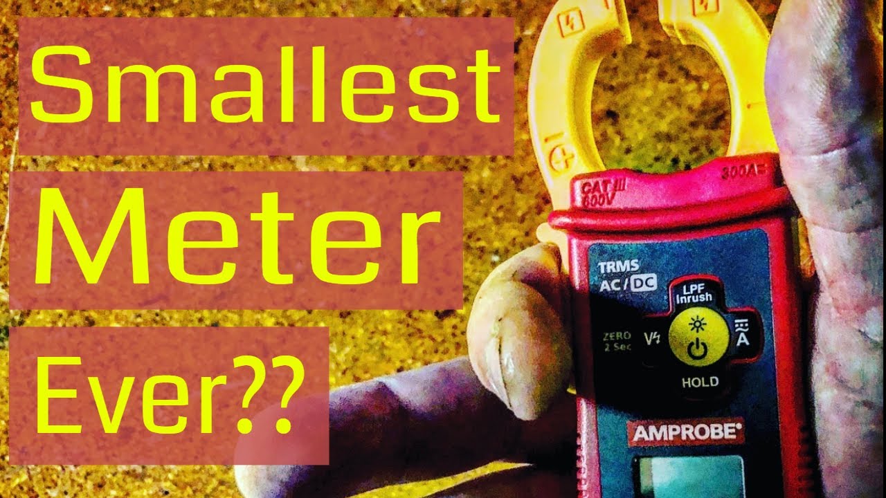 Is this the world's smallest clampmeter?⚡⚡ Amprobe AMP25 Review YouTube