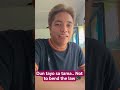 no to bend tge law.. dun tayo sa tama..