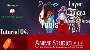Anime Studio Pro 11 Tutorial 04. Layer, Camera, Workspace 3/1
