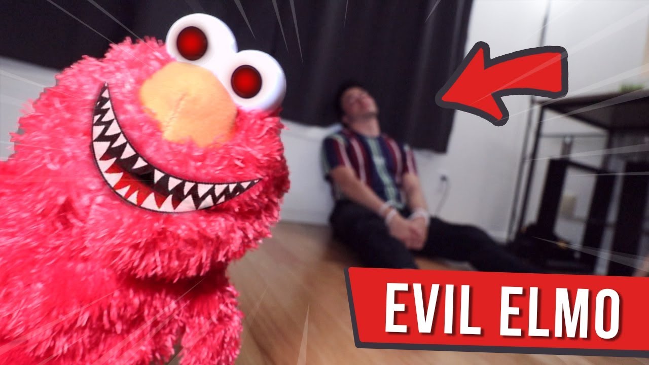 Evil elmo breaks into my house at 3 am!! 