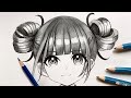 How To Draw CUTE Anime Girl (Anime Drawing Tutorial)