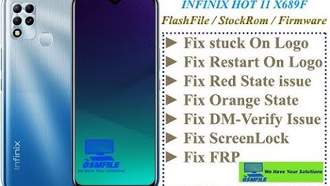 Infinix Hot 11 Flash || Infinix X689F Flashing || Fix Auto Fastboot