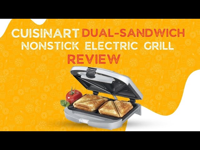 Cuisinart Dual-Sandwich Maker - Stainless Steel