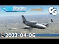 Flysimware Cessna 414AAW Chancellor (Beta) - PilotEdge IFR - MSFS - VOD - 2022-04-06