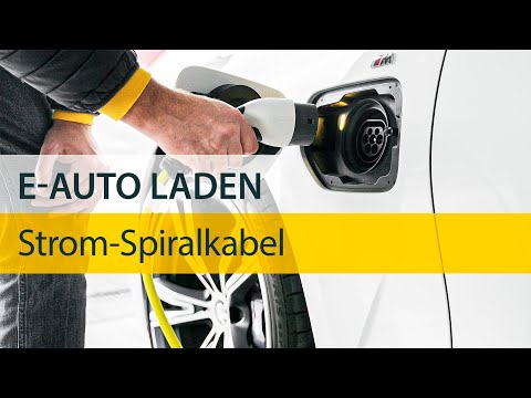 Strom-Spiralkabel in der