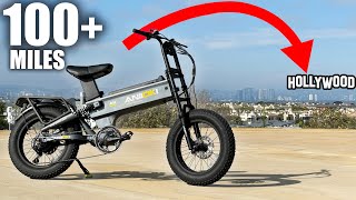 I Survived Los Angeles California On My Electric Bike - Aniioki A8 Pro Max Review