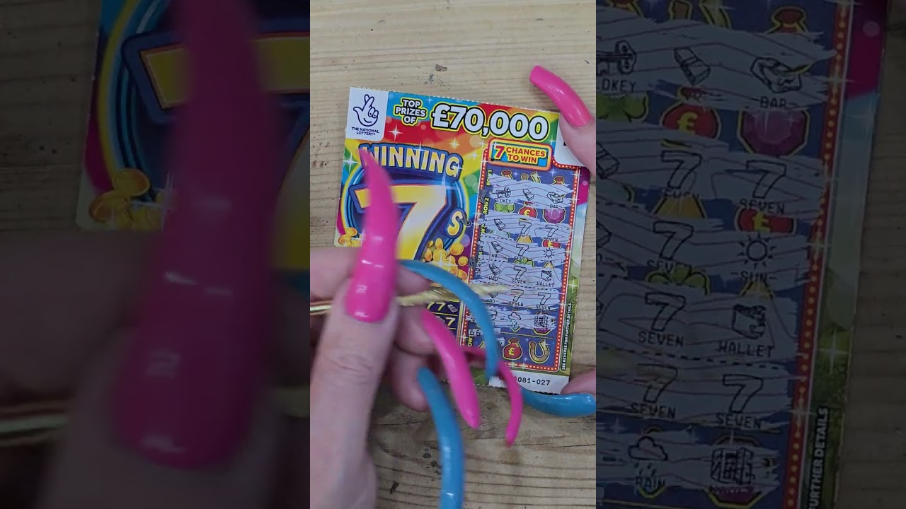 Lotto scrachcards  £10 five same cards UK Lottery 