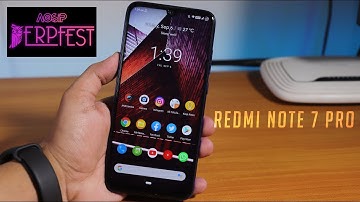 AOSIP Derpfest On Redmi Note 7 Pro! [29th Aug, 2019 Build]