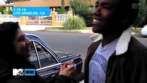 Childish Gambino - Heartbeat Music Video Set Visit