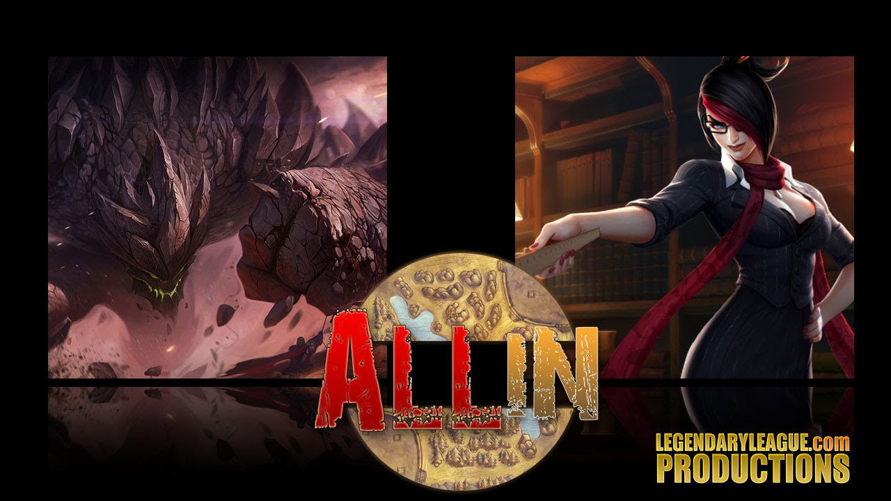 League Of Legends ALL IN Fiora vs Malphite YouTube