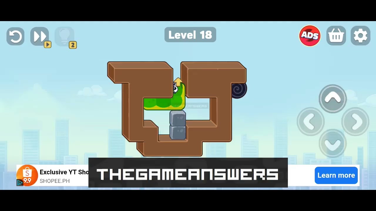 Snake Puzzle Level 18 - YouTube