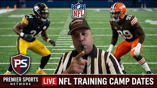 LIVE: NFL Training Camp Dates and Win Totals Predictions! (ALL 32 TEAMS)