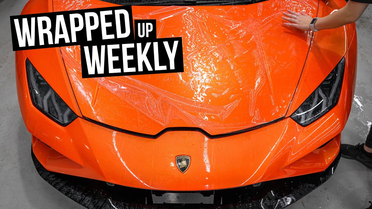 Stealth Conversion Urus | Camo Wrap Tesla | 2 x Lambo Huracans | Wrapped Up Weekly Episode Ep 42
