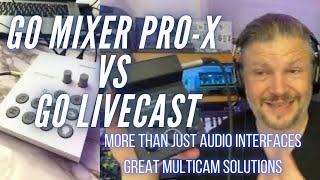 Go mixer Pro-X VS Go LiveCast : not just audio interface, multicam solutions screenshot 2