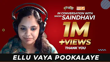 Saindhavi's Mesmerizing LIVE Singing - Ellu Vaya Pookalaye | from GV Prakash Studio | AUS TAMIL TV