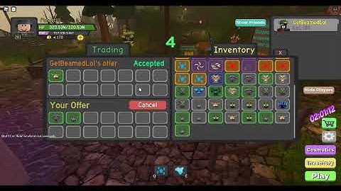 Dungeon quest, trading ep 3