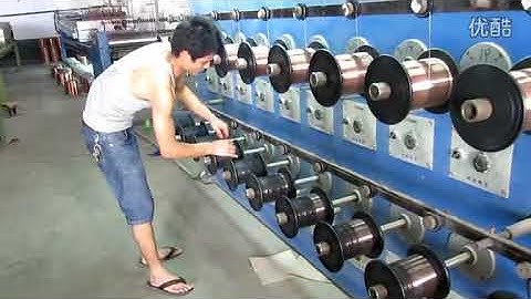 Copper Wire Annealing Machine for 0.1-0.6mm wire Model: 40H