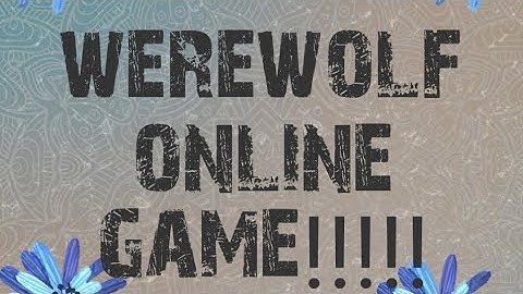 online werewolf game!!