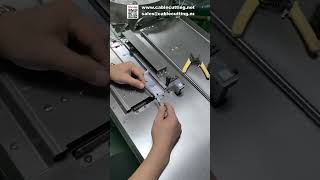 Automatic Aircraft Head Nylon Cable Tie Machine with Feeding and Cutting