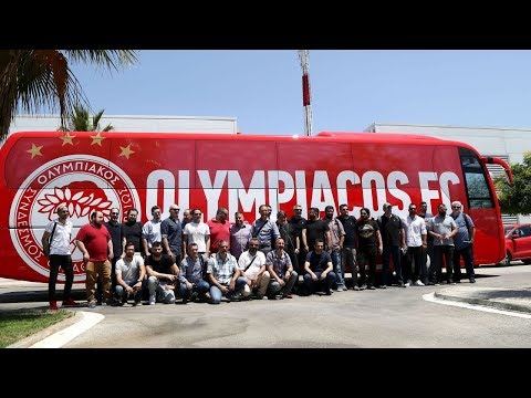 Επίσκεψη των δημοσιογράφων στο Ρέντη / Olympiacos FC training center Media Experience