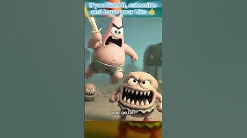 SpongeBob & Patrick Save Bikini Bottom! 🌊💥 | Epic Funny Short #SpongeBob #Shorts
