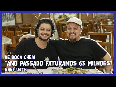RAVI LEITE Vendo 80 Mil Pratos Por Mês DE BOCA CHEIA Mohamad Hindi 