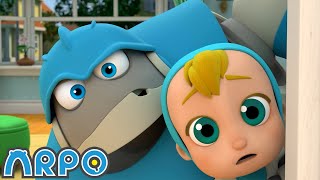 We Have a Flea PROBLEM!!! | Robot Cartoons For Kids | ARPO | Sandaroo