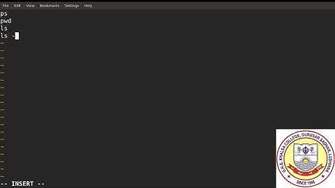 vi editor and shell script in linux