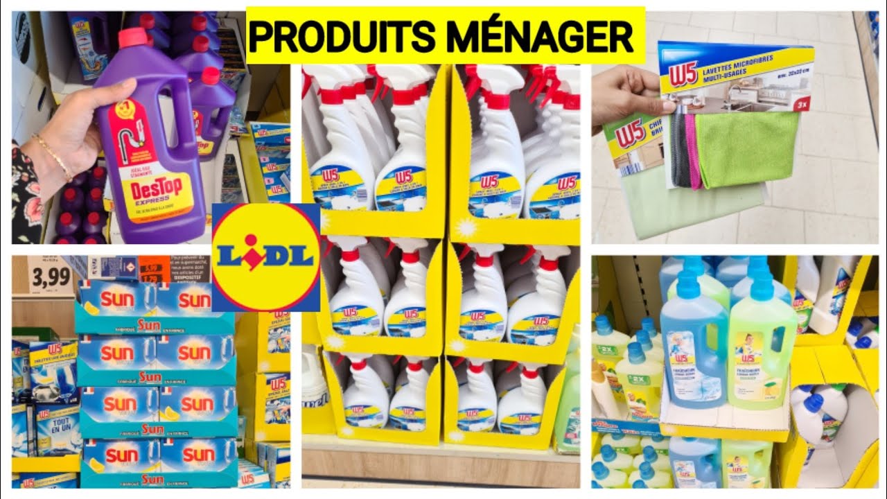 LIDL🧹🪣PRODUITS D'ENTRETIEN👍MÉNAGER DISCOUNTS 13.01. #LIDL