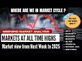 Where we are in Market Cycle ? Near top ? View for next week to 2025. Don't miss out !!
