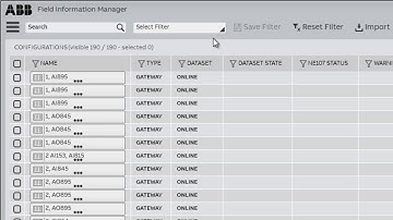 New in version 1.3 - ABB Field Information Manager