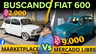 ✅️ FIAT 600❗️❗️LOOKING FOR THE BEST UNITS. COMPARING PRICES ON MERCADO LIBRE VS. MARKETPLACE