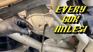 2011+ Jeep Grand Cherokee: Rear Differential Fluid Replacement