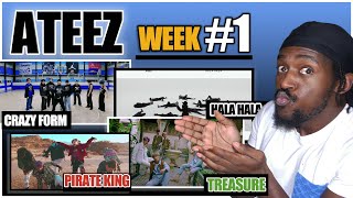 ATEEZ WEEK (PART1) | 에이티즈 '미친 폼 (Crazy Form)' Dance + 해적왕 Pirate King PERF + Treasure + HALA HALA