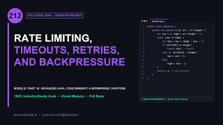 FS-212: RATE LIMITING, TIMEOUTS, RETRIES, AND BACKPRESSURE | Full Stack Java