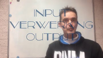 Inleiding Programmeren: stroomdiagram input,verwerking, output