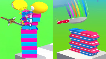 Slicer Knife vs Slice It All - Very Satisfying and Relaxing ASMR Slicing Game