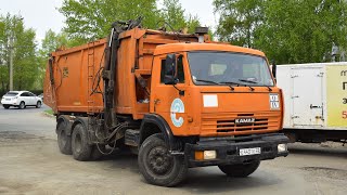 видео: Мусоровоз КО-440-5 на шасси КамАЗ-53215R (Е 443 ТЕ 22) / Garbage truck KO-440-5 on the KAMAZ chassis картинка: Мусоровоз КО-440-5 на шасси КамАЗ-53215R (Е 443 ТЕ 22) / Garbage truck KO-440-5 on the KAMAZ chassis