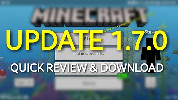Minecraft Official 1.7.0 IS OUT! [Legal Download Link In Description]